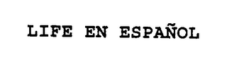 LIFE EN ESPANOL logo