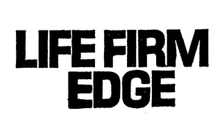 LIFE FIRM EDGE logo