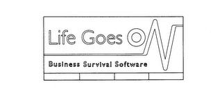 LIFE GOES ON BUSINESS SURVIVAL SOFTWARE logo