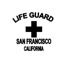LIFE GUARD SAN FRANCISCO CALIFORNIA logo
