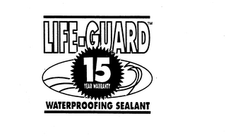 LIFE-GUARD WATERPROOFING SEALANT 15 YEAR WARRANTY logo