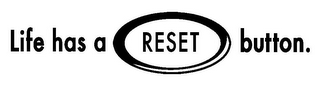 LIFE HAS A RESET BUTTON logo