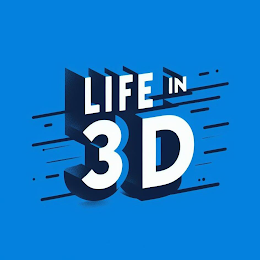 LIFE IN 3D logo