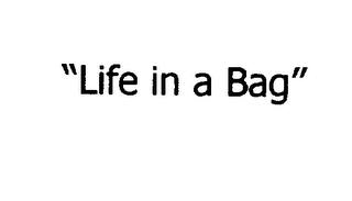LIFE IN A BAG logo