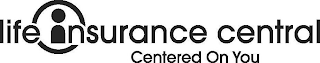 LIFE INSURANCE CENTRAL CENTERED ON YOU logo