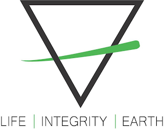 LIFE INTEGRITY EARTH logo