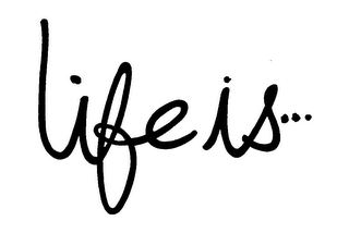 LIFE IS... logo