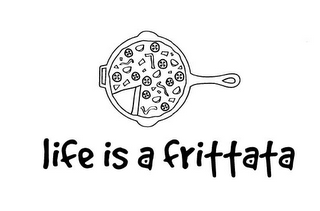 LIFE IS A FRITTATA logo