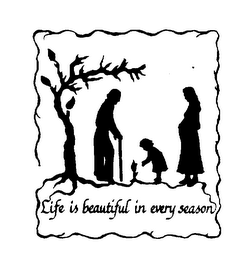 LIFE IS BEAUTIFUL IN EVERY SEASON logo