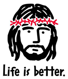 LIFE IS BETTER. logo