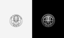 LIFE IS CHARACTER RADIO logo