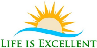 LIFE IS EXCELLENT logo