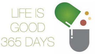 LIFE IS GOOD 365 DAYS logo