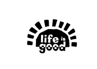 LIFE IS GOOD logo