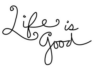 LIFE IS GOOD logo