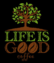 LIFE IS GOOD COFFEE logo