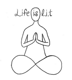 LIFE IS L.I.T. logo