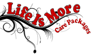 LIFE IS MORE CARE PACKAGES logo