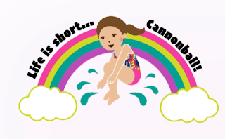 LIFE IS SHORT...CANNONBALL! logo