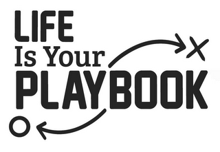 LIFE IS YOUR PLAYBOOK XO logo