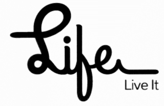 LIFE JUST LIVE IT. logo