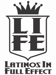 LIFE LATINOS IN FULL EFFECT logo