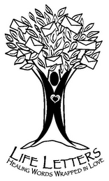 LIFE LETTERS HEALING WORDS WRAPPED IN LOVE logo