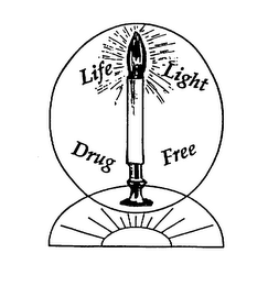 LIFE LIGHT DRUG FREE logo