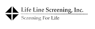 LIFE LINE SCREENING, INC. SCANNING FOR LIFE logo