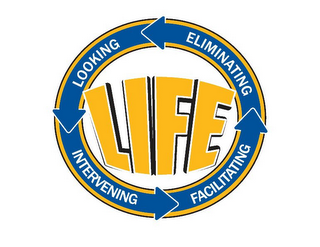 LIFE LOOKING INTERVENING FACILITATING ELIMINATING logo