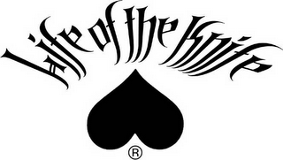 LIFE OF THE KNIFE logo