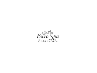 LIFE PLUS EURO SPA BOTANICALS logo