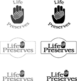 LIFE PRESERVES logo