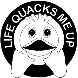 LIFE QUACKS ME UP logo