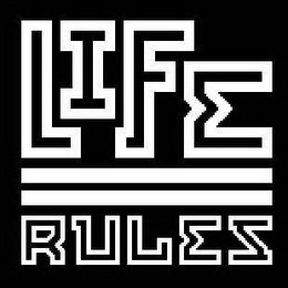 LIFE RULES logo