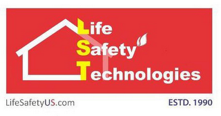 LIFE SAFETY TECHNOLOGIES LIFESAFETYUS.COM ESTD. 1990 logo