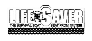 LIFE SAVER THE SURVIVAL BOAT SEAT FROM NAUTICAL logo