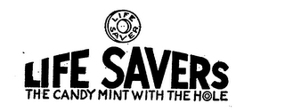 LIFE SAVERS THE CANDY MINT WITH THE HOLE logo