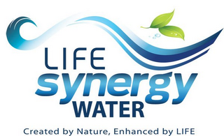 LIFE SYNERGY WATER CREATED BY NATURE, ENHANCED BY LIFE logo