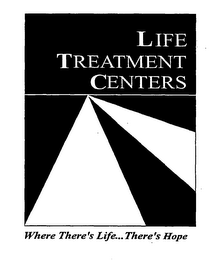 LIFE TREATMENT CENTERS WHERE THERE'S LIFE...THERE'S HOPE logo