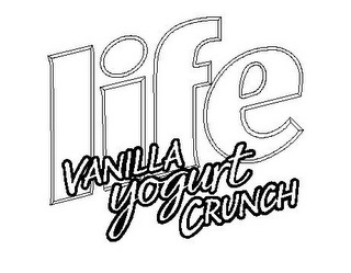 LIFE VANILLA YOGURT CRUNCH logo