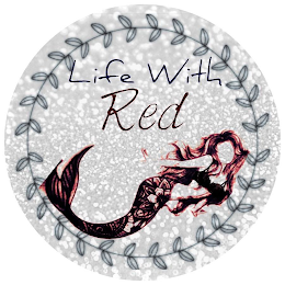 LIFE WITH RED logo