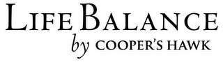 LIFEBALANCE BY COOPER'S HAWK logo