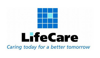 LIFECARE CARING TODAY FOR A BETTER TOMORROW logo