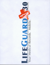LIFEGUARD 30 YOUR MEDICAL RECORDS. MOBILE. logo