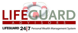 LIFEGUARD ADVISORS LIFEGUARD 24 7 PERSONAL WEALTH MANAGEMENT SYSTEM logo