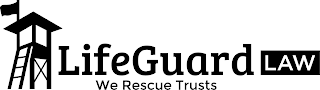 LIFEGUARD LAW WE RESCUE TRUSTS logo