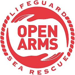 LIFEGUARD OPEN ARMS SEA RESCUE logo