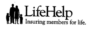 LIFEHELP INSURING MEMBERS FOR LIFE. logo
