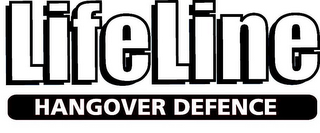 LIFELINE HANGOVER DEFENCE logo